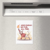 Aries Energy Sphynx Cat No Fur All Fire Art Magneet (Insitu (Vaatwasser))