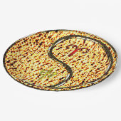 Aries & Fire Monkey Papieren Bordje (Gekanteld)