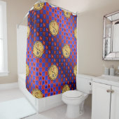 Aries & Fire Ox Douchegordijn (In situ)