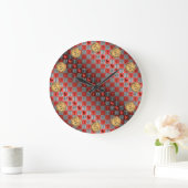 Aries & Fire Rabbit Grote Klok (Huis)