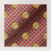 Aries & Fire Rabbit Legpuzzel (Horizontaal)