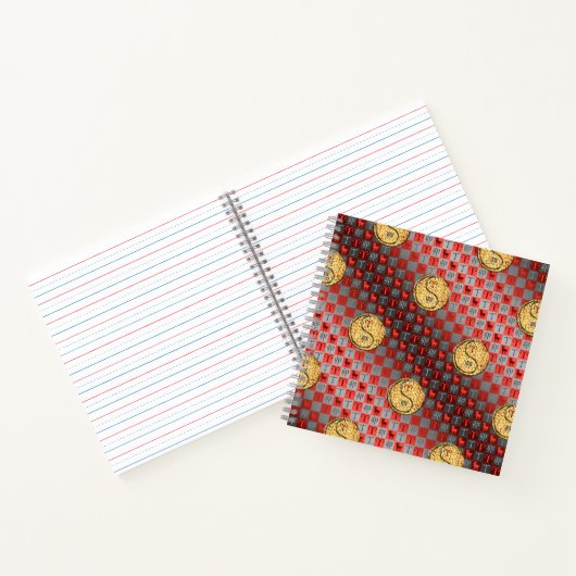 Aries & Fire Rabbit Notitieboek (Binnen)