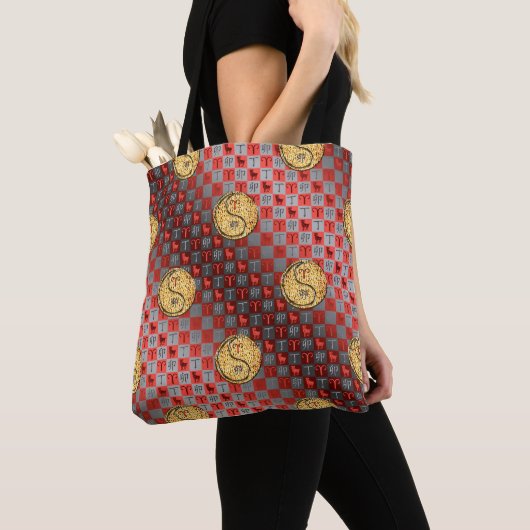 Aries & Fire Rabbit Tote Bag (Dichtbij)