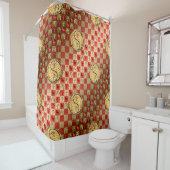 Aries & Fire Rat Douchegordijn (In situ)