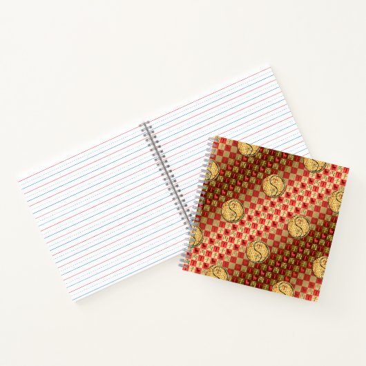 Aries & Fire Rat Notitieboek (Binnen)