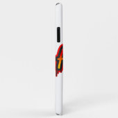 ARIES Fire Sign Driving Word Art Spray Paint Case-Mate iPhone Case (Achterkant/rechts)