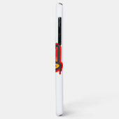 ARIES Fire Sign Driving Word Art Spray Paint Case-Mate iPhone Case (Achterkant/links)