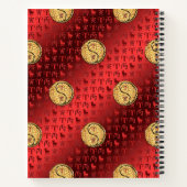 Aries & Fire Tiger Notitieboek (Achterkant)