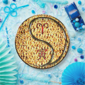 Aries & Fire Tiger Papieren Bordje (Feest)