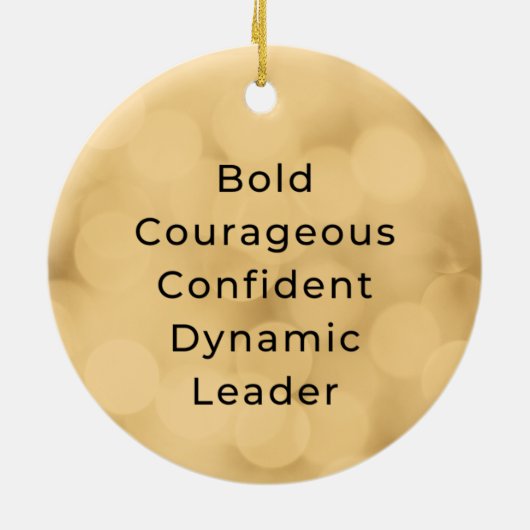 Aries  geïnspireerde kerstversiering keramisch ornament (Achterkant)