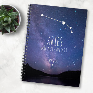 Aries   Gepersonaliseerd Notitieboek voor Zodiac C