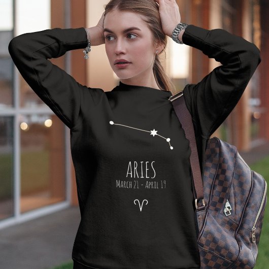 Aries | Gepersonaliseerde zodiac-constellatie Trui