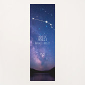 Aries | Gepersonaliseerde zodische astrologie Yoga Yogamat (Voorkant)