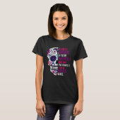 Aries GIrl Dia De Los Muertos Mexican Sugar Skull  T-shirt (Voorkant volledig)