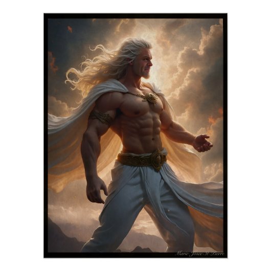 Aries God of War: Licht Perfect Poster (Voorkant)