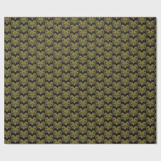 Aries Gold op leder Cadeaupapier (Vlak)