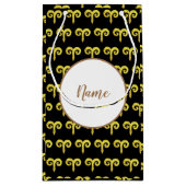 Aries Golden Astrology , gepersonaliseerd Klein Cadeauzakje (Achterkant)