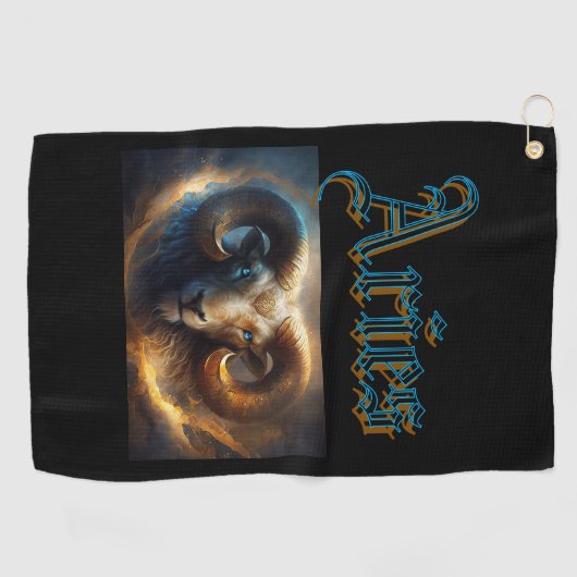 Aries Golfhanddoek (Horizontaal)