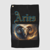 Aries Golfhanddoek (Voorkant)