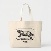 Aries Grote Tote Bag (Voorkant)