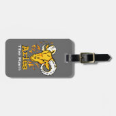 Aries Het bagagelabel van de Ram horoscoop (Voorkant horizontaal)