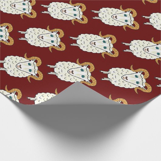 Aries het Ram Cadeaupapier (Hoek)