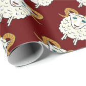 Aries het Ram Cadeaupapier (Rol Hoek)