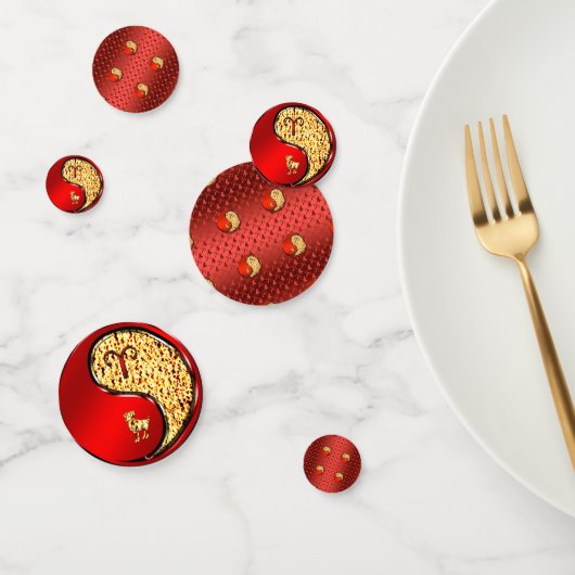 Aries het Ram Confetti (Groep)