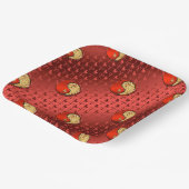 Aries het Ram Papieren Bordje (Gebogen)