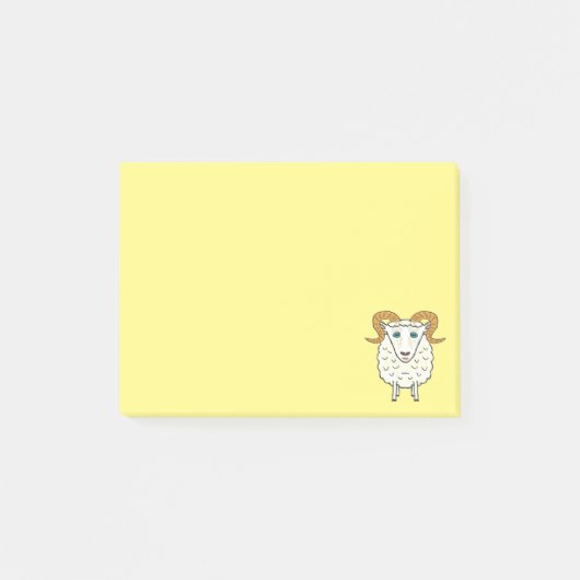 Aries het Ram Post-it® Notes (Voorkant)