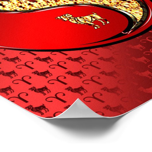 Aries het Ram Poster (Hoek)