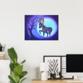 Aries het Ram Poster (Thuiskantoor)