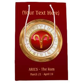 Aries - het teken van de dierentuin van Ram Medium Cadeauzakje