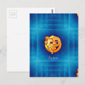 aries horoscope briefkaart (Voorkant / Achterkant)