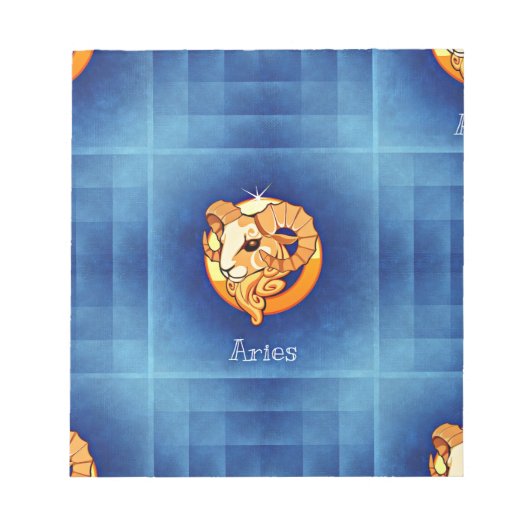aries horoscope notitieblok (Voorkant)