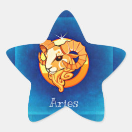 aries horoscope ster sticker