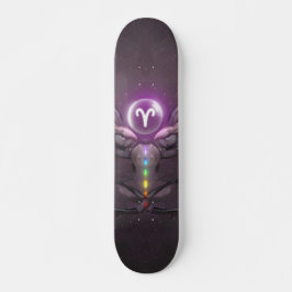 Aries Horoscope-symbool Persoonlijk Skateboard