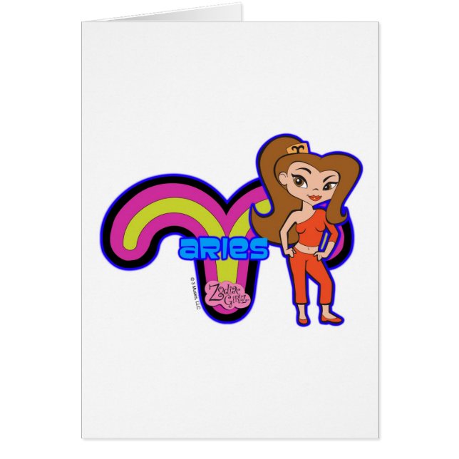 Aries-kaart (Voorkant)