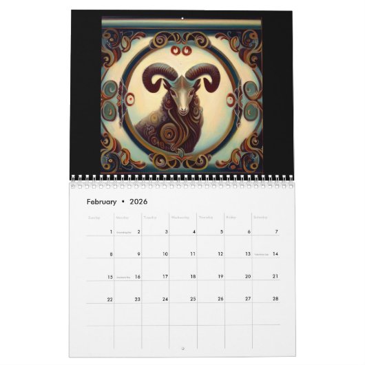 Aries Kalender (Feb 2026)