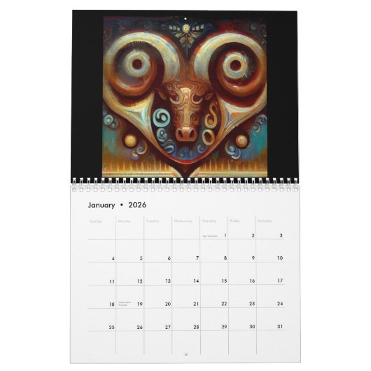 Aries Kalender (Jan 2026)