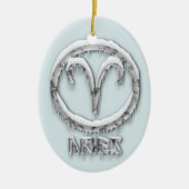 Aries Keramisch Ornament (Voorkant)