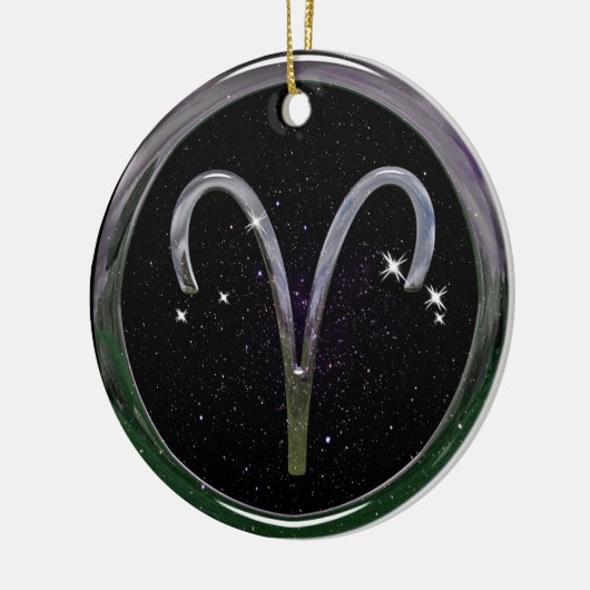 Aries Keramisch Ornament (Links)