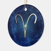 Aries Keramisch Ornament (Links)