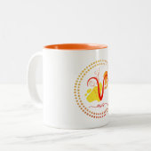 Aries Love Coffee Cup Mok (Voorkant links)