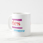 Aries Lt roze Koffiemok (Voorkant links)