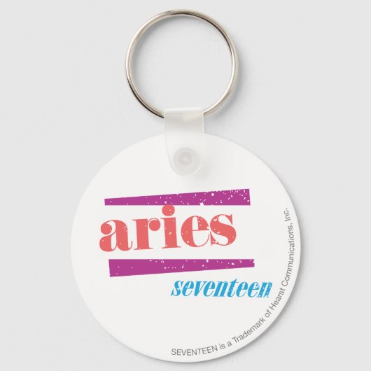 Aries Lt roze Sleutelhanger (Voorkant)