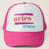Aries Lt roze Trucker Pet (Voorkant)
