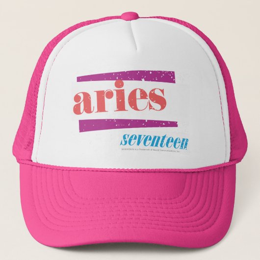 Aries Lt roze Trucker Pet (Voorkant)