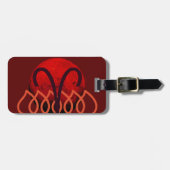 Aries Luggage Tag Bagagelabel (Voorkant horizontaal)