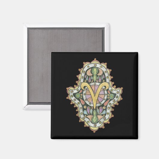 Aries Magnet (Voorkant / Achterkant)